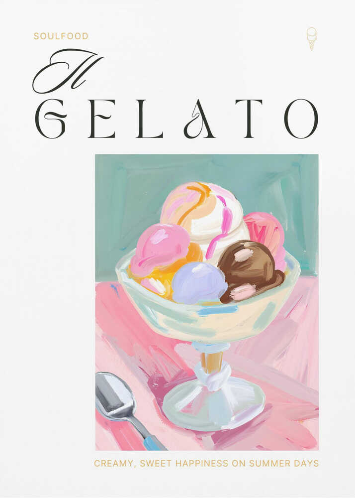 Gelato Icecream Delight | Poster
