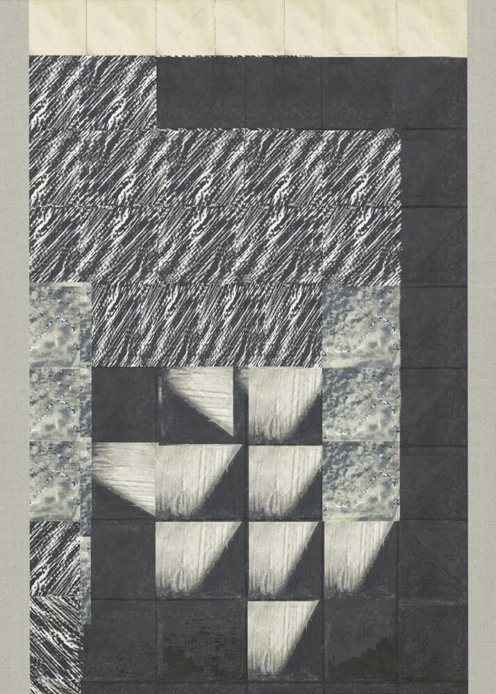 Mit geometrischen Mustern | Leinwand