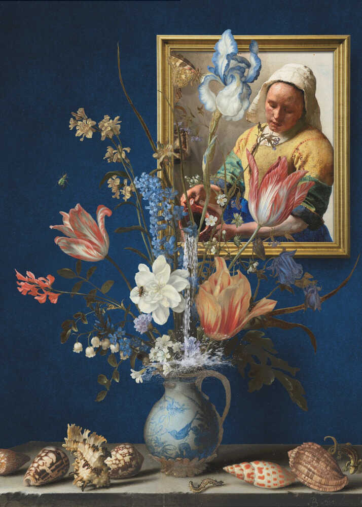 Balthasar &amp; Vermeer – Kunst vereint | Poster