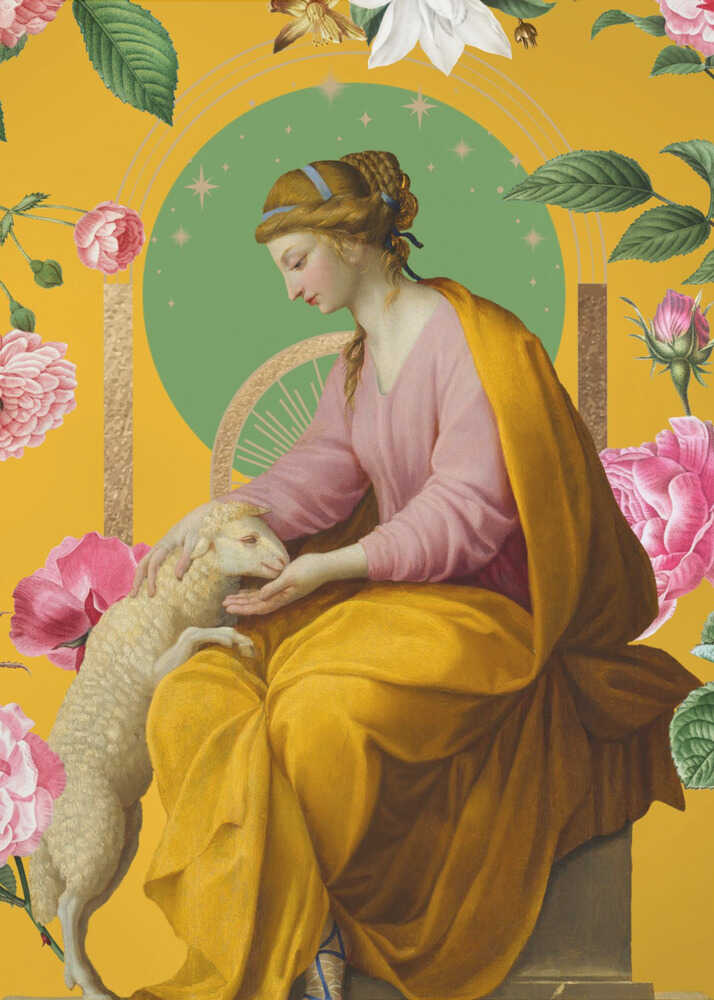 Sanftmut – eine Collage | Poster