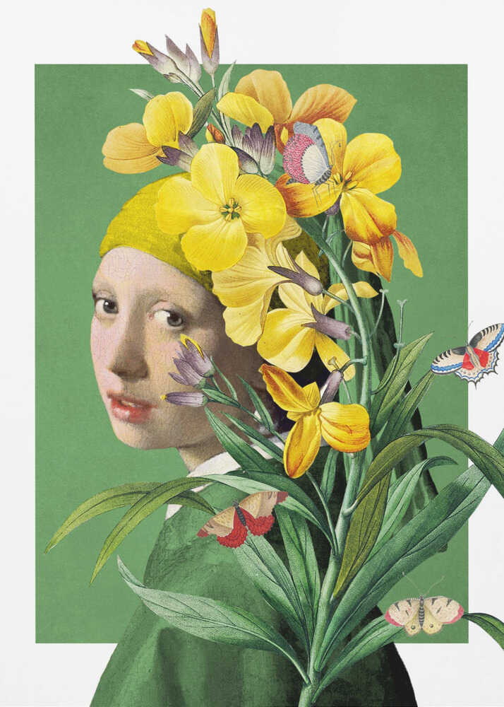 Das Mädchen mit dem Perlenohrring – Frühlingsausgabe | Poster