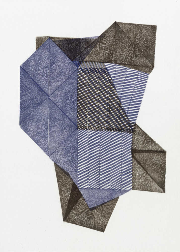 Polygonale Form XV. | Leinwand