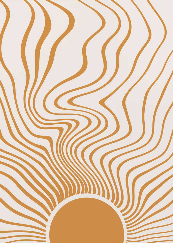 Lumière courbée | Affiche