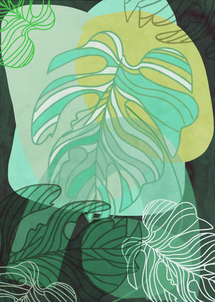 Monstera-Rhapsodie | Poster