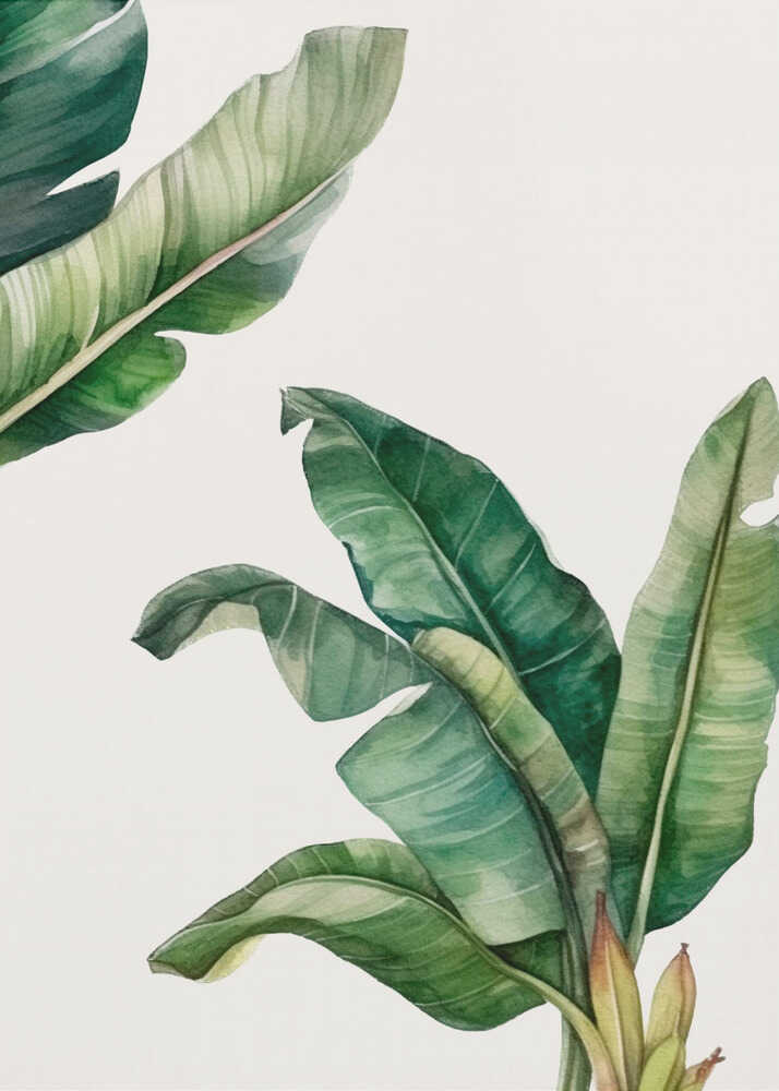 Feuilles vertes | Toile