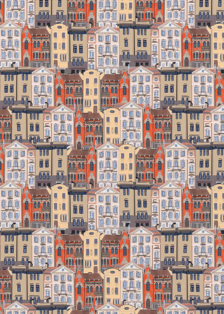 Tapisserie urbaine | Affiche