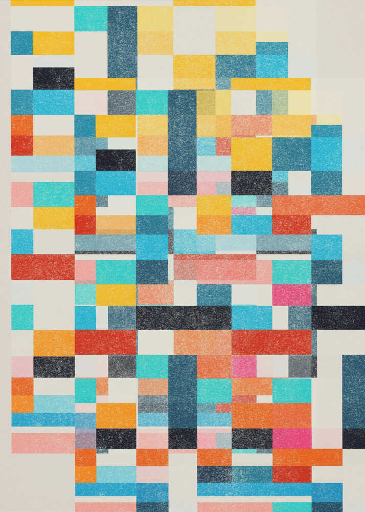 Motif coloré | Affiche