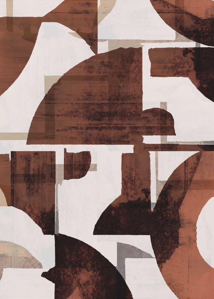 Abstrakter Rost &amp; Form | Poster