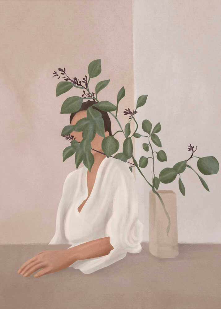 Versteckt im Laub | Poster