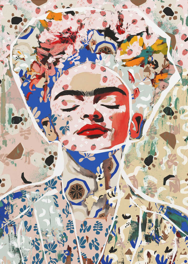 Pattern play no 18 (Frida) | Canvas