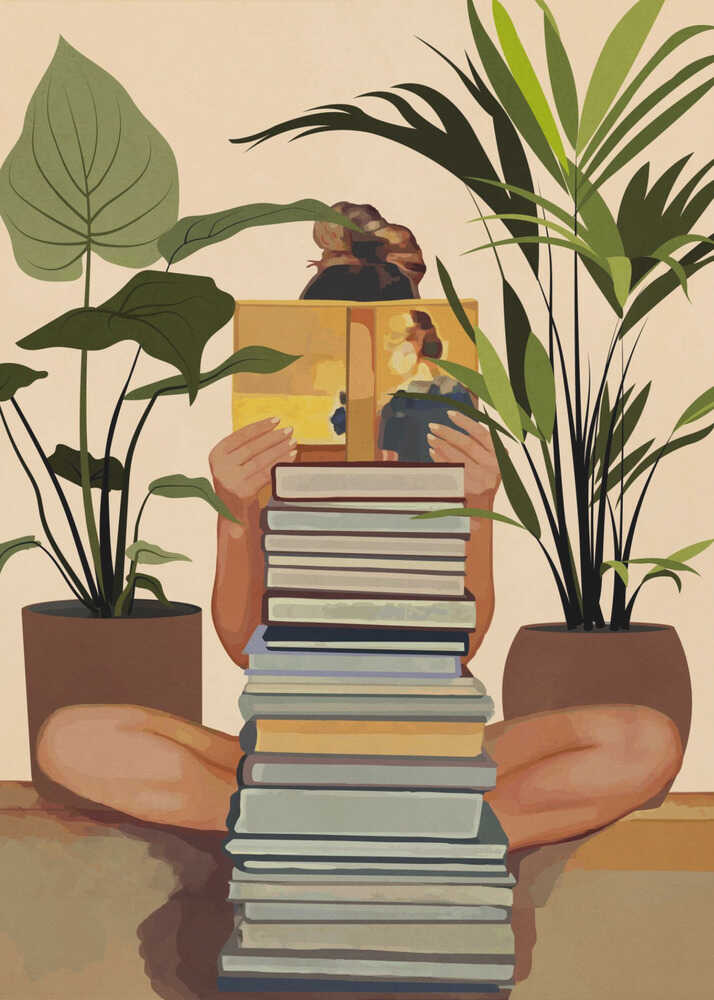 Bücherliebhaber | Poster