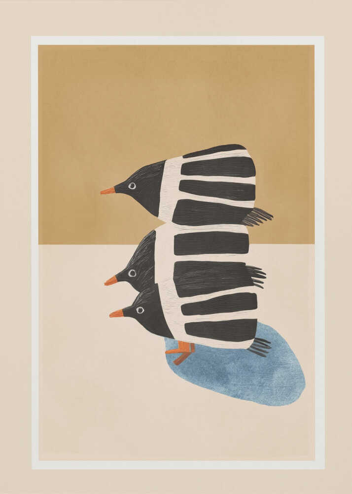 Minimal Penguin Stack | Canvas