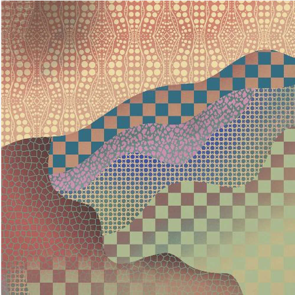 Collage mit Aborigine-Mustern | Poster