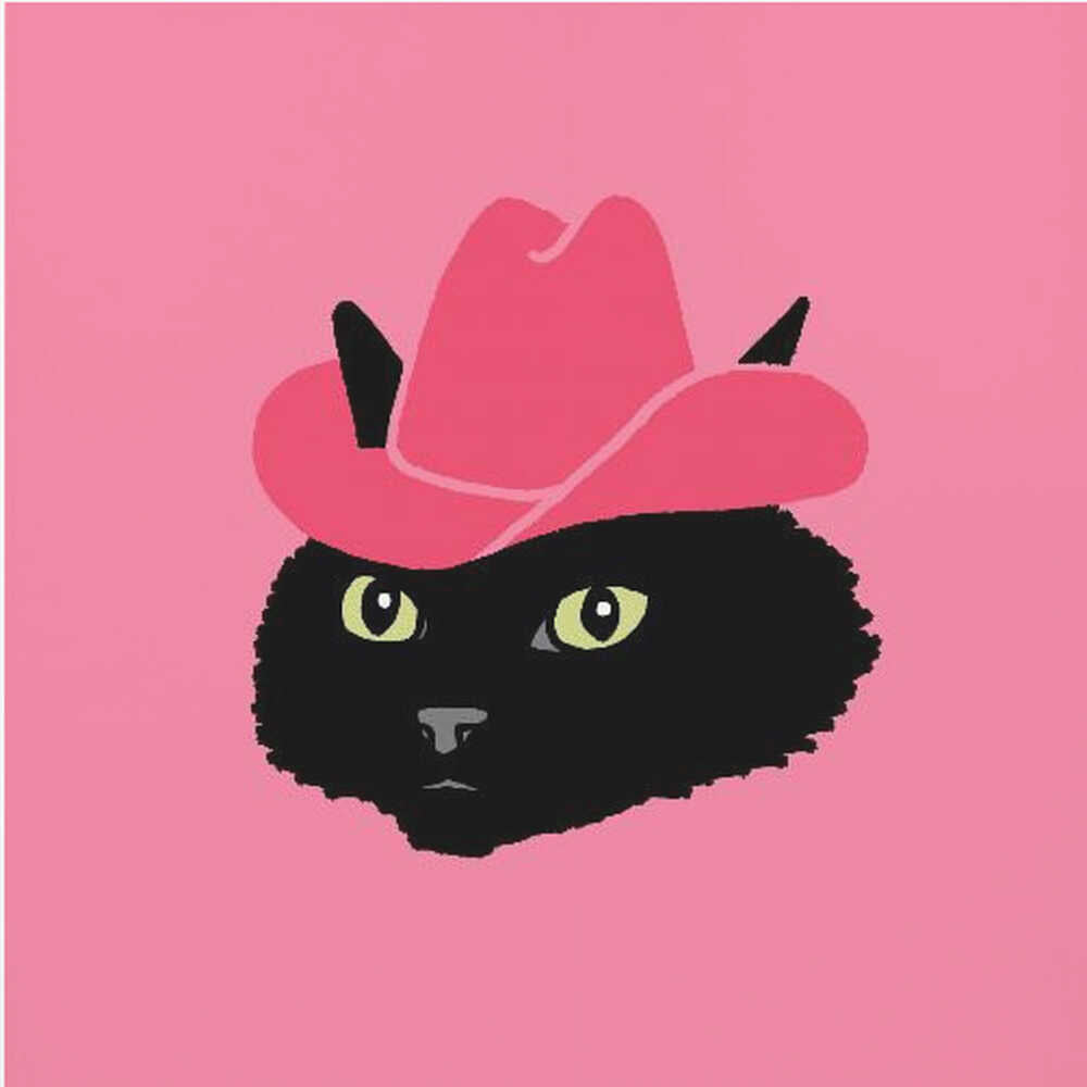 Marcy, die süße Cowgirl-Katze | Poster