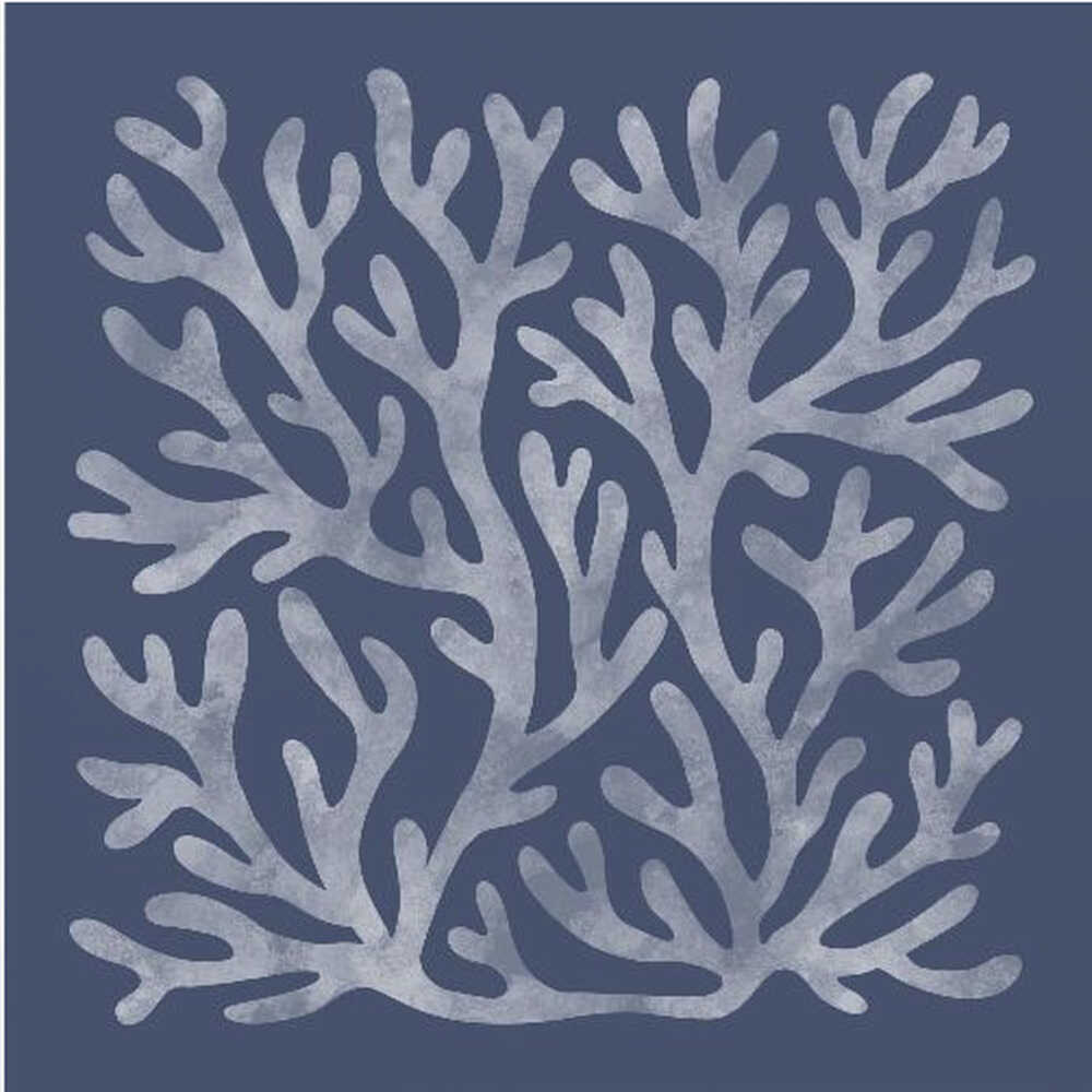 Coral square | Canvas