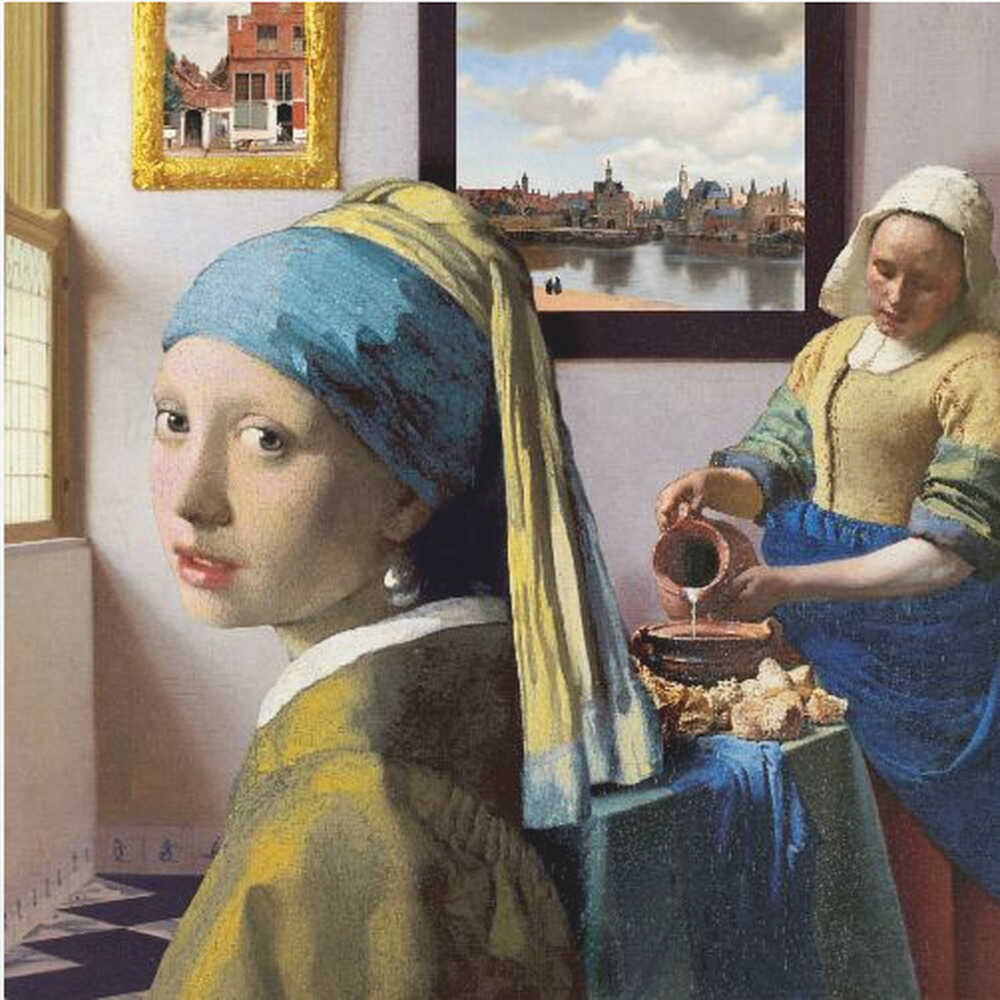 Les Filles de Vermeer | Affiche