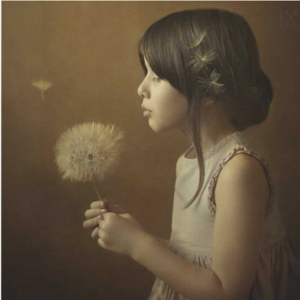 Ein Löwenzahngedicht | Leinwand